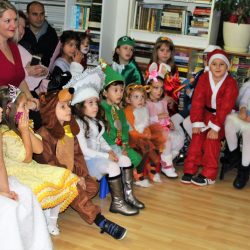 Детские группы четверга в Русском обществе в Салониках. Новогодние утренники в декабре 2019 /январе 2020. 